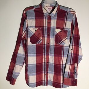 Levi's Button Down Long Sleeve XL Plaid Shirt